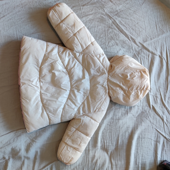 Zara Kids reversible llama puffer jacket, 2-3 years - Picture 4 of 6